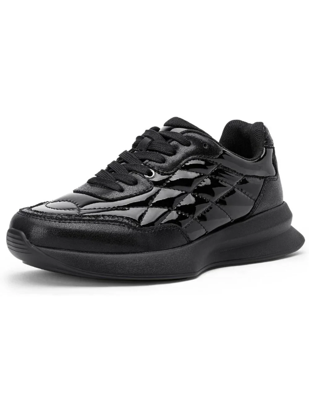 Quilted Platform Sneakers for Women | Chunky Casual Walking & Fashion Shoes